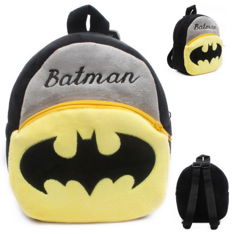 2015 New baby cute Batman design school bags