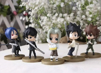 5pcs/set Katekyo Hitman Reborn Action Figures PVC