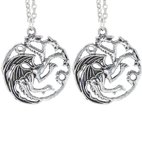 New 2015 Hot Mortal Kombat Dragon Pendant Necklace