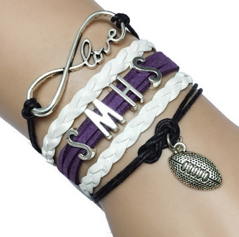 SHMS Football Team Bracelet Sports Gift