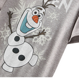 Women cute frozen snowman T shirt