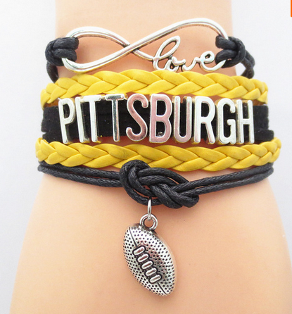 NCCA Infinity Love PITTSBURGH Bracelet