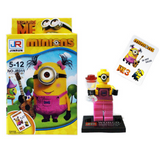 Despicable me Minions Building with card Blocks Bricks