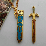 Legend of Zelda Statement Necklaces Removable Master Sword