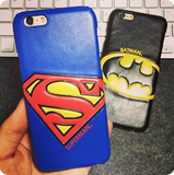 Batman PU Leather Cover For IPhone 6 Iphone 6 Plus