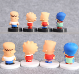 The Simpsons Homer Bart PVC Figures