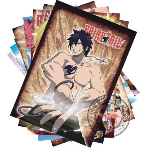 Fairy Tail comic Card 8 piece/set