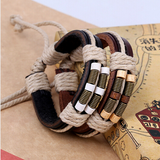 Retro Antique Leather Bracelet