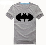 Superhero Short Sleeve Comb Cotton T Shirt Bat Man