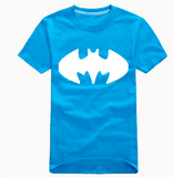 Superhero Short Sleeve Comb Cotton T Shirt Bat Man