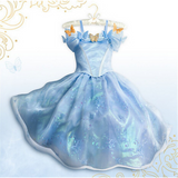 Clothing Girl Kids Cinderella Cosplay