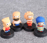 The Simpsons Homer Bart PVC Figures