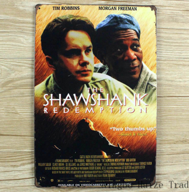 The Shawshank Redemption flim poster wall sticker home cafe bar