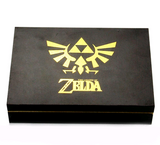 Legend of Zelda link pendant necklace set + wood box