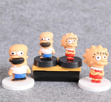 The Simpsons Homer Bart PVC Figures