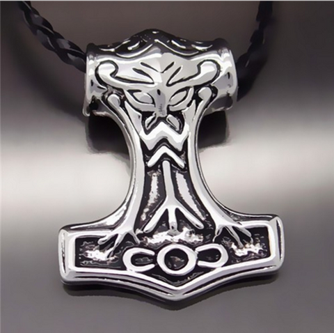 Thor hammer necklace