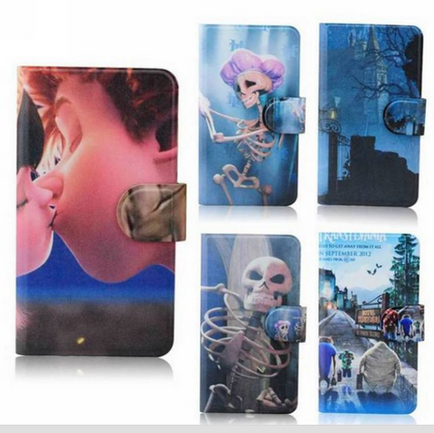 Hot Funny cartoon Hotel Transylvania Monster Leather Flip Case