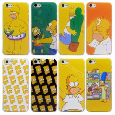 Painting Homer Simpsons Phone Cases