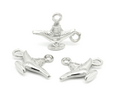 Charm Pendants Lamp of Aladdin Silver