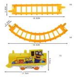 2015 New Despicable Me Minions Figure Electric Train Track