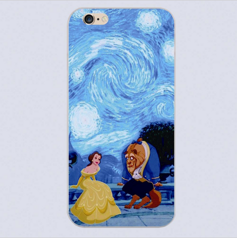 BEAUTY AND THE BEAST cases for iphone 4 5 5c 5s 6 6s 6plus