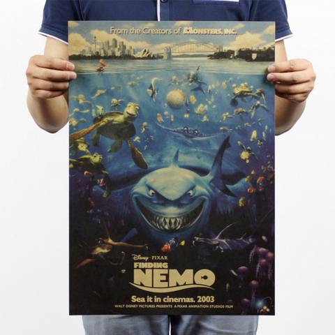 2015 Sticker Finding Nemo Poster Decorated 51x35.5cm