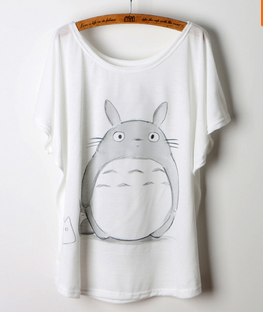 2015 Casual T-shirt Women Totoro