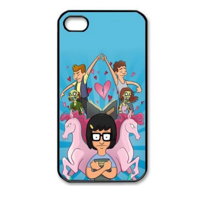 Bob's Burgers Hard Black Skin Case