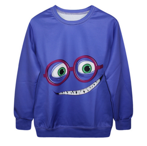 Monster University Hoodie Clothes For Girl