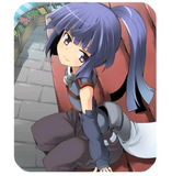 Log Horizon characters Shiroe & Akatsuki mousepad