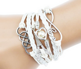 2015 Multilayer Braided Bracelets Charm Bracelet