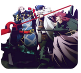 Log Horizon characters Shiroe & Akatsuki mousepad