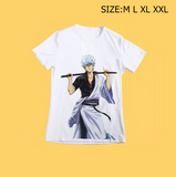 Size m l xl xxl Gintama t-shirt short sleeves cosplay