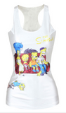 t-shirt punk the Simpsons