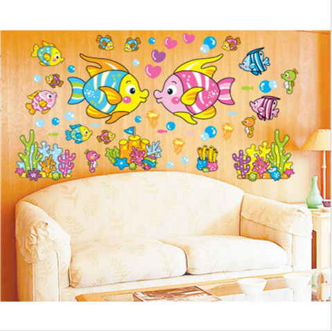 Finding Nemo Cartoon Child Room Nursery Bathrooms