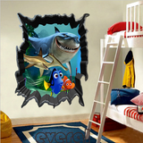 2015 Finding Nemo 3D View Art Wall Stickers