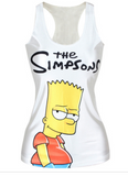 t-shirt punk the Simpsons