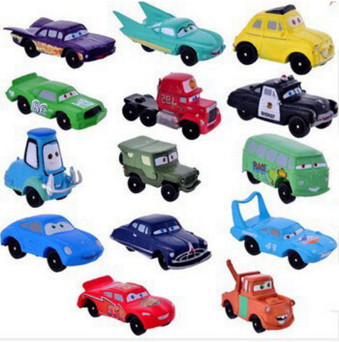 High Quality PVC Toy Cars 2 Full Set