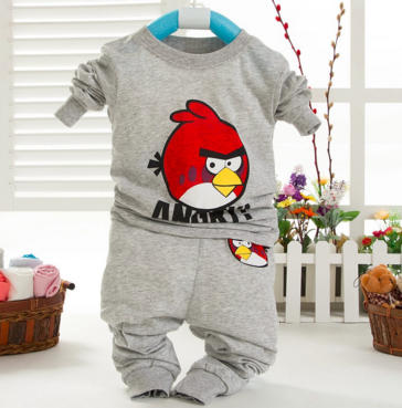 Baby Boys100% Cotton Angry Bird