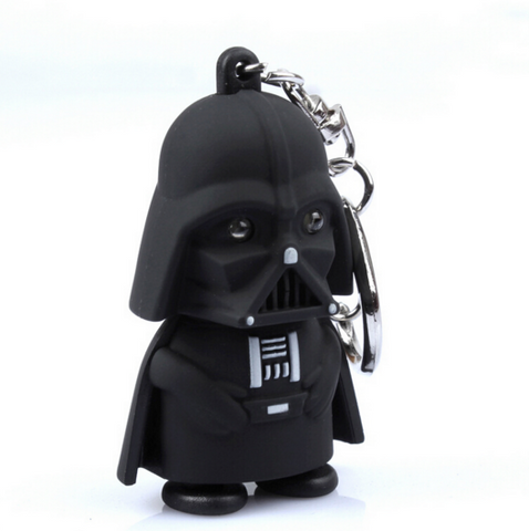 LED Flashlight Keychain Darth Vader Star War