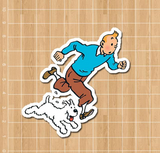 The Adventures of Tintin sticker PVC sticke