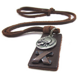 leather necklace luxury X men