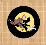 The Adventures of Tintin sticker PVC sticke