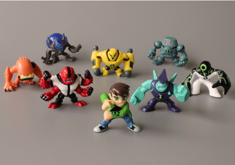 Ben 10 Action Figure Aliens Model Doll Toy