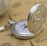 Fullmetal Alchemist Silver Pocket Watch