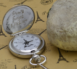 Fullmetal Alchemist Silver Pocket Watch