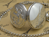 Fullmetal Alchemist Silver Pocket Watch