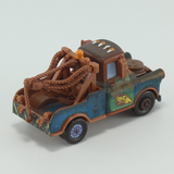 Pixar Cars 2 tow Mater Diecast Metal Alloy Model Brio