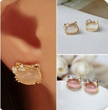 Hello Kitty Stud Earrings Jewelry