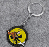 The Adventures of Tintin Metal Keychains